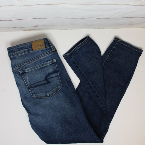 American Eagle Outfitters Denim - American Eagle Skinny Super Stretch 10 Short Jeans